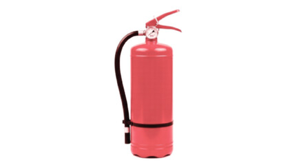 Fototapeta premium Fire Extinguisher Safety Equipment with Halftone Texture Effect