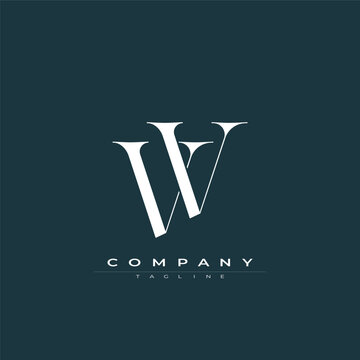 Elegant interlocking VV monogram emblem minimalist abstract logo design suited for luxury branding, fashion, stationery, packaging, corporate identity and creative projects.