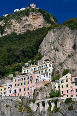 Obraz premium Amalfi Seaside Town Monte Molignano Italy Amalfi Coast
