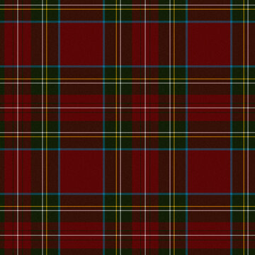 seamless Stewart tartan pattern repeatable red plaid