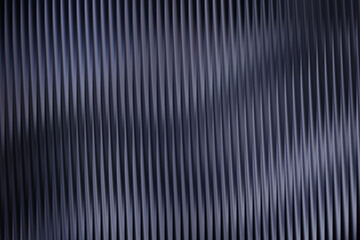 Obraz premium Abstract dark blue gray vertical corrugated texture background with subtle wave pattern and soft lighting effects