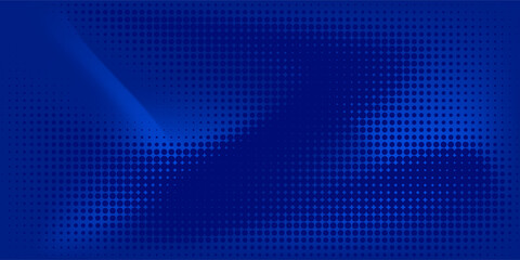 Fototapeta premium Gradient blue abstract background with a soft curve and smooth lighting.