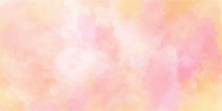 soft pink and peach abstract watercolor wash background with pastel textures and ethereal light for romantic design