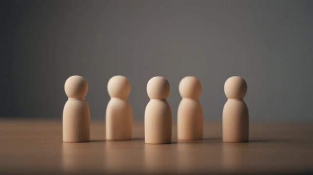 Human Resources Recruitment and Leadership Promotion Concept, Company organization, Workforce planning, Business decision, Leadership choice, Staffing, Management strategy