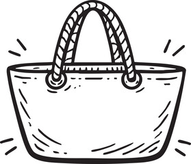 bag, beach bag, pantsgraph, diagram, icon, pentogram, sign, symbol, for website