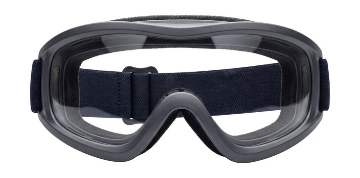 Anti-fog safety goggles with side ventilation and foam padding