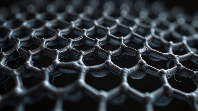 Ultra Detailed Graphene Structure With Uniform Hexagonal Symmetry Nano Technology