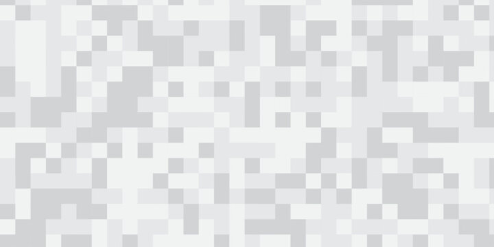 Seamless pattern with squares. Abstract pixel and cube background. Vector digital mosaic pattern. Geometric light elements tile art backdrop.