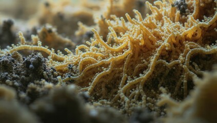 Star polyps soft coral detail