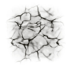 Grunge cracked overlay texture creating abstract network pattern