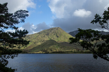 Irish hills landscape