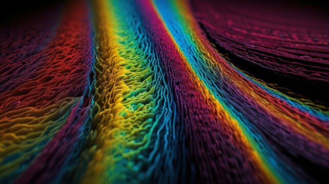 Engineered Photonic Lattice for Optical Wave Control Background Rainbow Effect