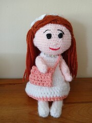 soft crochet doll