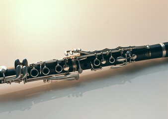 flute on a black background © KJ