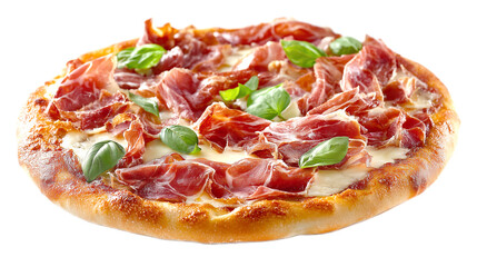 Pizza isolated on white background
