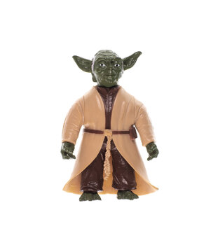 Kazakhstan, Almaty, 02/20/2026: Star Wars, portrait of Yoda Grogu