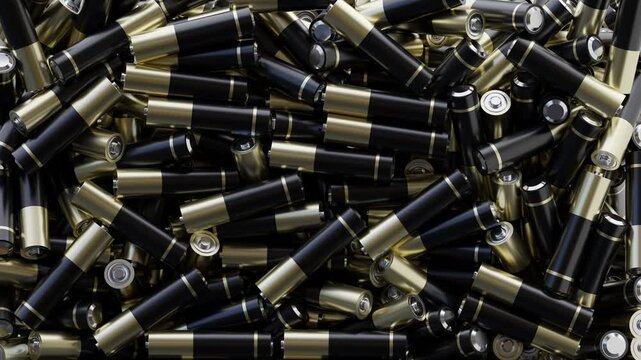 Triple A Battery Type AAA Animation Curtain Transition Effect Transparent Background Alpha Channel 4K PNG