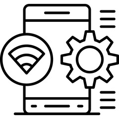 Online Mobile Icon Vector Element © Amir