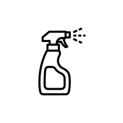 Cleaning and Sanitizing Spray Bottle for Disinfection and Hygiene Purposes