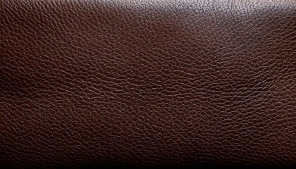 Fototapeta premium textured dark brown leather surface