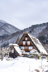 冬の白川村 © Riyourrr