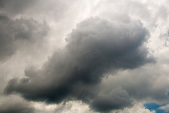 Canada, BC, Vancouver.  Threatening sky.