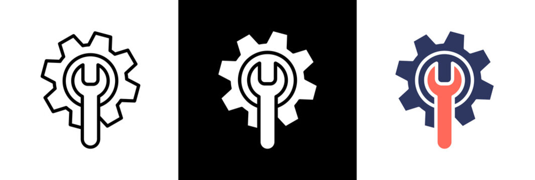 Mechanical Part triple icon