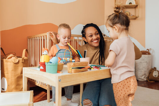 Kids Playing at Home