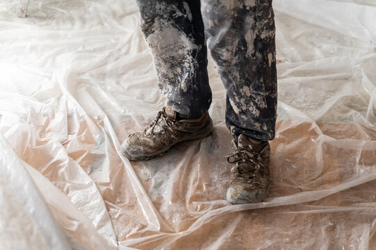 Dusty work clothes