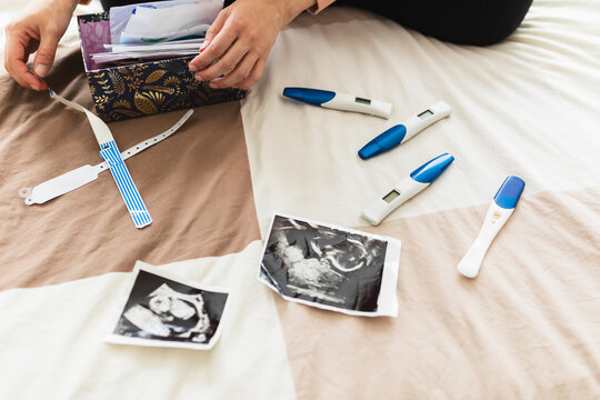 Pregnancy test & family memories