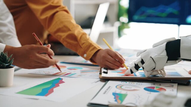 AI-powered business collaboration helping professionals track financial performance and refine corporate marketing plans. Noogenesis AI