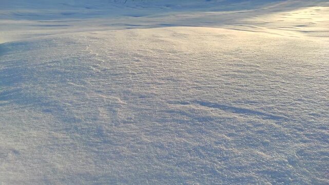 The glint of sunlight on the snow №2