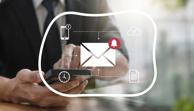 Professional Business Email Notification and Integrated Digital Communication System