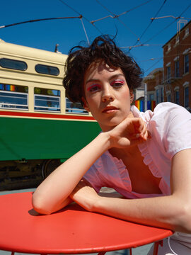 Non-Binary person portrait 