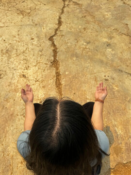 In a meditation 