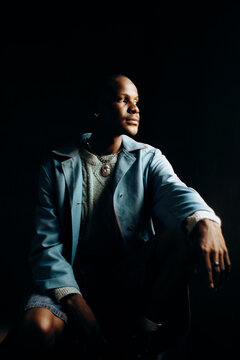 Mens fashion portrait