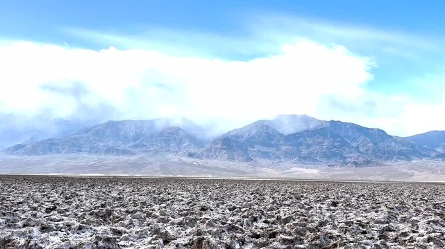 Devils Golf Course in Death Valley.