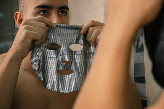 Men's personal hygiene, face mask
