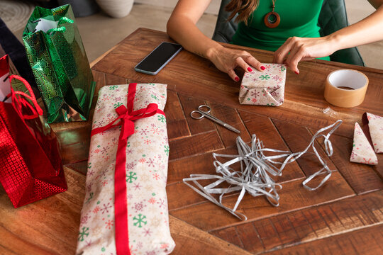 Christmas gift preparation process