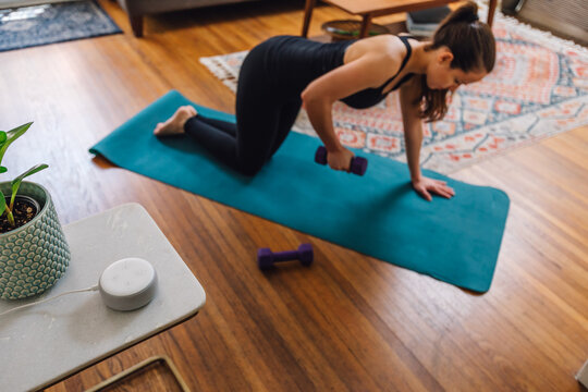 At-Home Dumbbell Row Workout for Back Strength