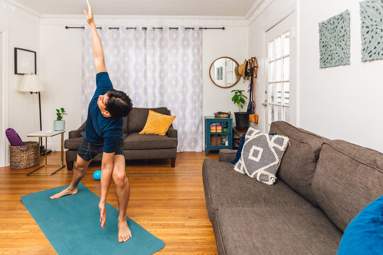 Yoga Pose at Home