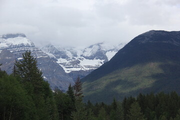 Obraz premium Smithers to Prince George Scenery