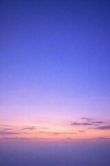 Soft Blue Gradient Sky Minimal Background
