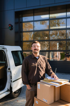 Portrait of the postman