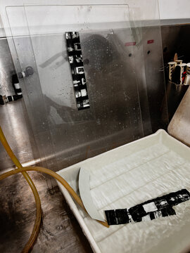 Developing Black and White Film in a Darkroom Setting