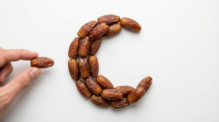 Obraz premium Muslim Fasting Month Food Idea