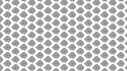 monochrome geometric line tile seamless pattern background vector design