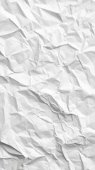 Obraz premium Minimalist white background paper sheet presentation visual aid for design projects.