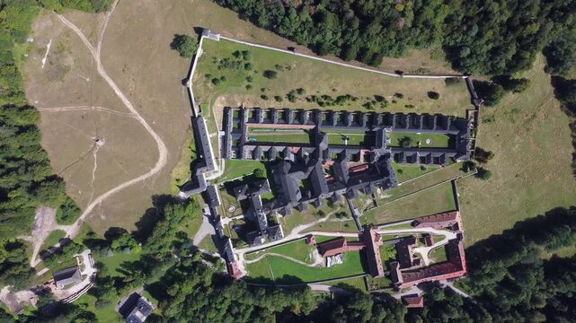 Monast&egrave;re de la Grande Chartreuse - Drone 4k