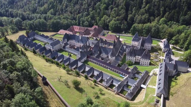 Monast&egrave;re de la Grande Chartreuse - Drone 4k
